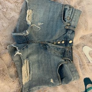We The Free Jean Shorts Size 26